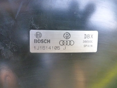 2000 Audi TT Mk1 / 8N - Brake Booster 1J1614105J4